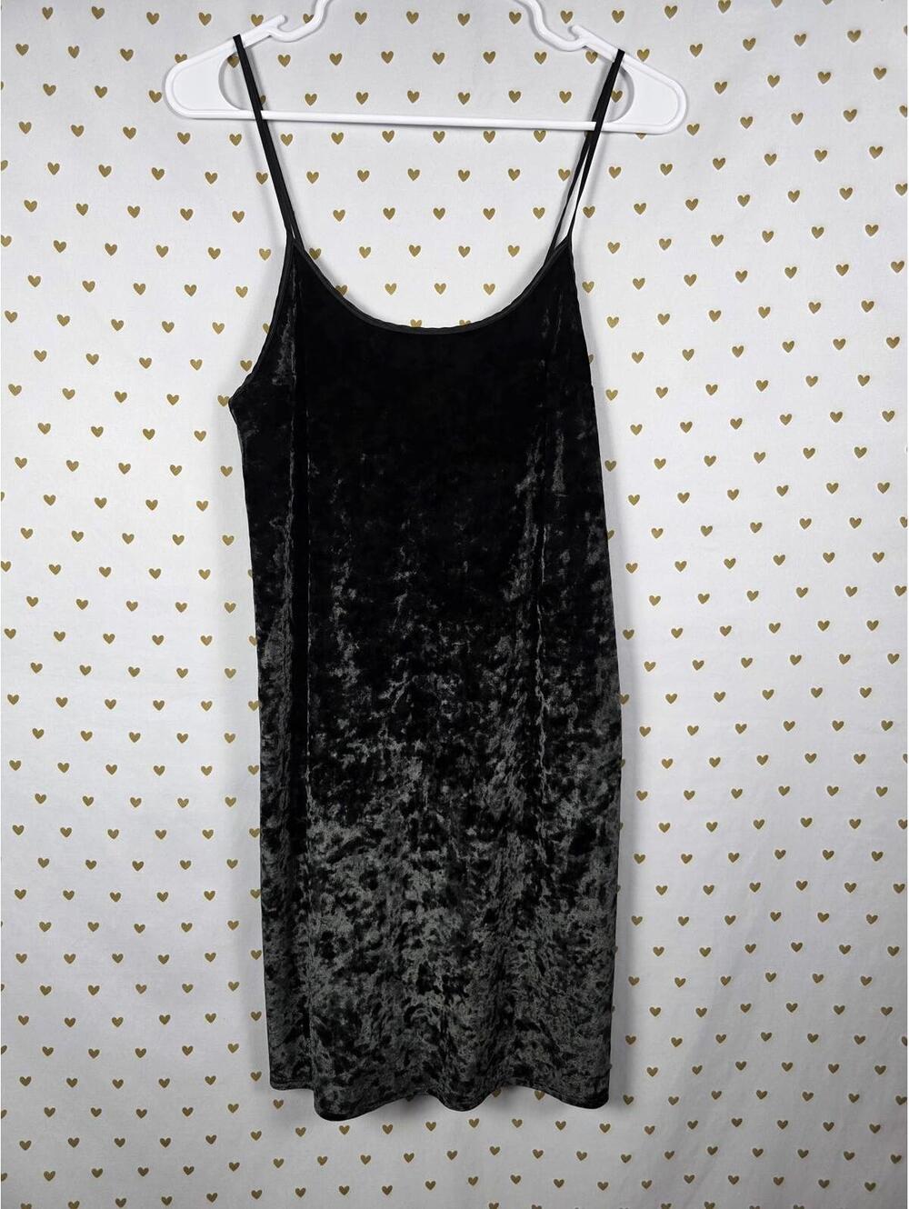 Victorias Secret Crushed Velvet Strappy Sleep Dress Lingerie Nightie XS SMALL